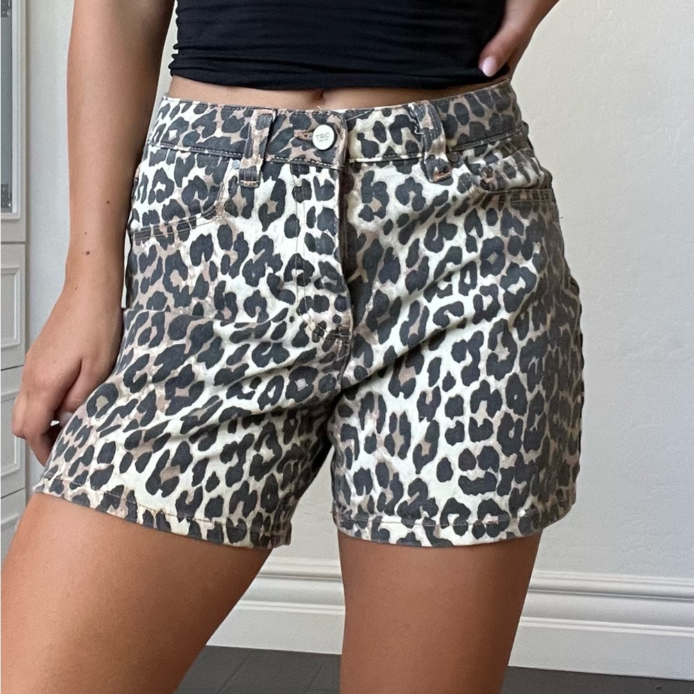 Leopard Print Women's Shorts